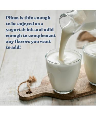 Cultures For Health Piima Yogurt Starter Culture - Homemade Creamy Probiotic-Rich Yogurt | Gluten-Free, Non-GMO | Create in 2 Days - Buy Online on GoSupps.com
