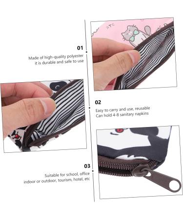 Lurrose 2pcs Napkin Storage Bag & Makeup Holder - Fashionable Feminine Care Accessory - Buy Online on GoSupps.com