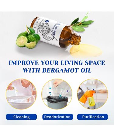 HIQILI 30ML Bergamot Essential Oil & 150ML Water Lily Moonbeam Fragrance Oil for DIY Diffuser - Buy Online on GoSupps.com