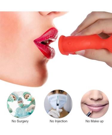 Lip Plumper Device - Natural Silicone Pout Enhancer Tool for Full, Plump Lips - Buy Online on GoSupps.com