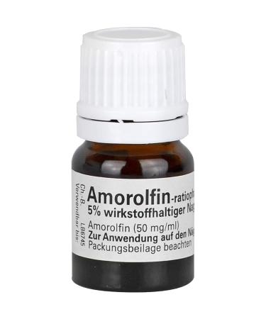 Amorolfin-Ratiopharm Nail Polish for Nail Fungus - 3ml | Effective Treatment with Active Ingredients - Buy Online Internationally - Buy Online on GoSupps.com