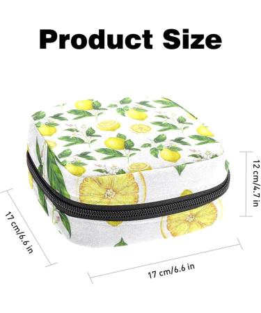 Women s Bonds Still Pad Watercolor Lemon Portable Period Kit - Stylish Feminine Bag for Girls - Buy Online on GoSupps.com