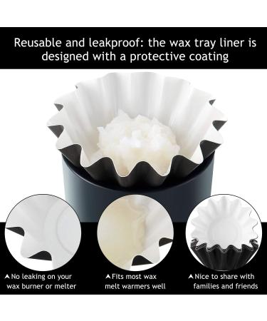 Boao Reusable Wax Melt Warmer Liner - Fragrant Wax Compartment for Electric Candle Warmers (25 Pack Black) - International Shipping Available - Buy Online on GoSupps.com