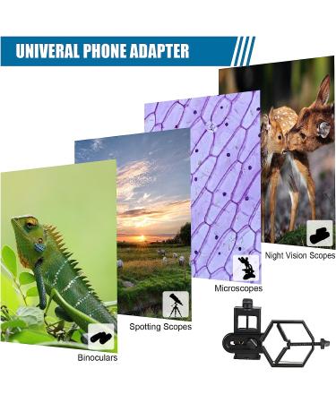 Celticbird Cell Phone Adapter for Binoculars, Monoculars, Spotting Scopes & Telescopes - Compatible with iPhone, Samsung, HTC, LG & More - Buy Online on GoSupps.com