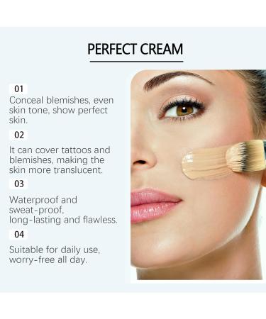 CSYBYW AllOver Complexion Perfector Long Lasting CC Cream Foundation Waterproof & Smudge Resistant Skin Tint3pcs - Buy Online on GoSupps.com