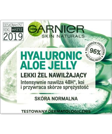 L'Oreal Poland Garnier_Hyaluronic Aloe Jelly light oil for normal and combination skin 50 ml