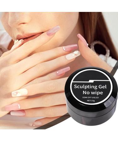 Nail Sculpting Glue | No-Rinse Nail Polishing Gel - Non-Drip Adhesive for Passionate Artists Beginners and Creative Stylists - Buy Online on GoSupps.com