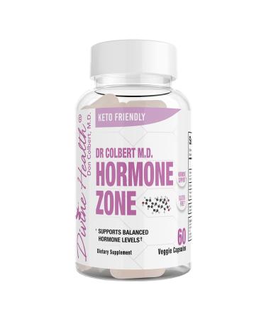 Divine Health's Hormone Zone |150mg of DIM | 100mcg of Vitamin K2 | 1000IU of Vitamin D3 | 60 Day Supply | 60 Capsules |