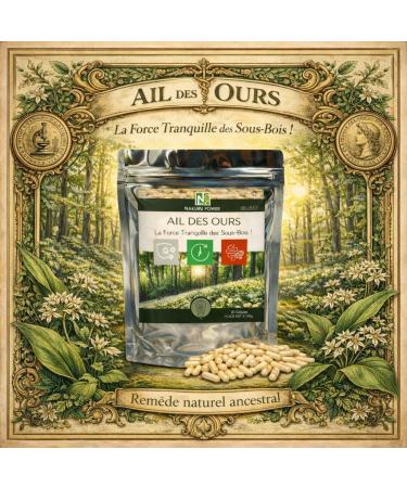  NAKURU NAKURU | Wild Garlic | Power Range | Made in France | "The Quiet Strength of the Undergrowth!" (90 Capsules) - Buy Online on GoSupps.com