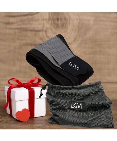 LKM Lower Back Support Belt - Breathable Lumbar Support Brace for Men & Women | Posture Corrector & Waist Trimmer - Large/X-Large - Buy Online on GoSupps.com