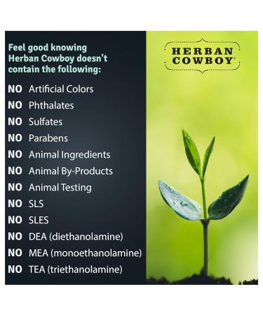 Herban Cowboy Forest Deodorant 2.8oz - Pack of 2 | Long-lasting Protection - Buy Online on GoSupps.com