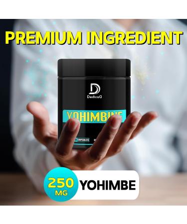 DEDICAD Yohimbine HCl 5mg - 150 Capsules - Buy Online on GoSupps.com