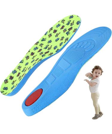 Buy Kids Shoe Inserts - Breathable Insoles for Flat Feet Arch Support for Sneakers Size 19-23 1 Pair - Buy Online on GoSupps.com