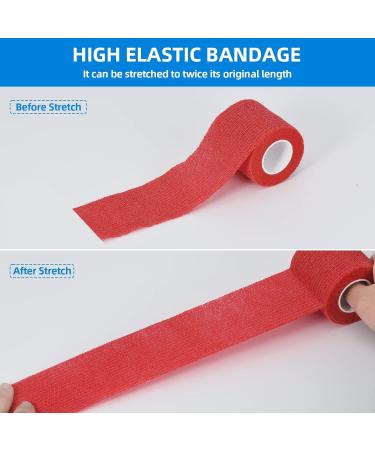 Seadesky Self-Adhesive Bandage for Dogs & Athletes - 4 Roll Mix of Self-Adhering Vet Wrap & Cohesive Bandages - Buy Online on GoSupps.com