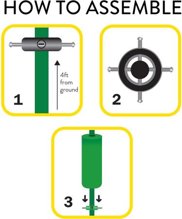Perky-Pet Metal Rod Squirrel Repellent for Bird Houses & Feeders - Model 341 | International Shipping Available - Buy Online on GoSupps.com