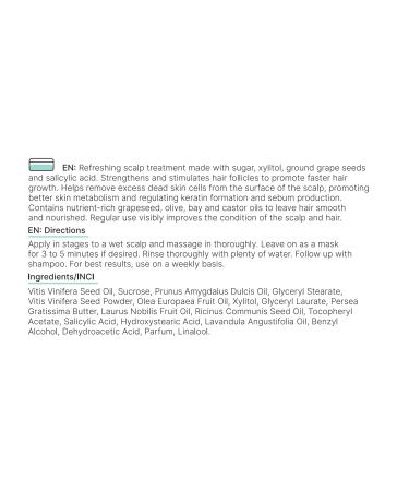 BIOLAVEN Exfoliating Scalp Scrub 150 ml - Vegan Scalp Scrub for All Skin Types - Nourish & Revitalize Your Scalp - Buy Online on GoSupps.com