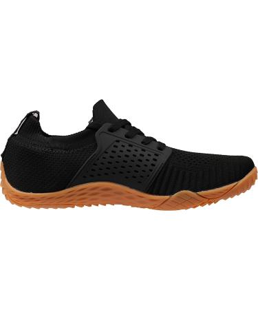 WHITIN Men's Cross-Trainer Barefoot Minimalist Shoe | Zero Drop Sole  Wide Toe Box | Black/Gum | Size 10 - Buy Online on GoSupps.com