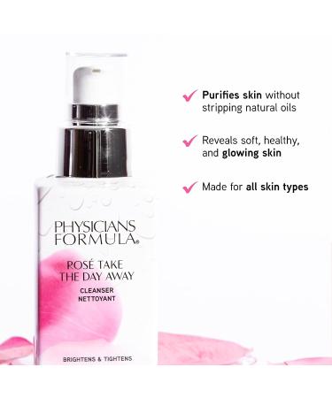 Physicians Formula Ros Take The Day Away Makeup Remover Cleanser | Dermatologist & Clinically Tested - Buy Online on GoSupps.com