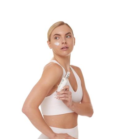 AHWellnessMD Facial Sunscreen SPF 30 - Anti-Aging Tinted Moisturizer for Women | Broad Spectrum Zinc Oxide Non-Greasy & Unscented 1.7oz - Buy Online on GoSupps.com