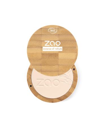 Zao - Bamboo Mineral Powder - Compact Powder - No. 301 / Ivory - 9 g