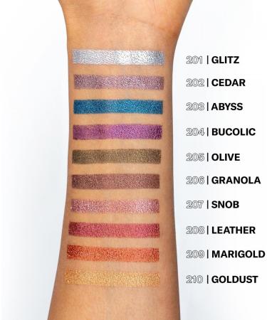  MESAUDA Mesauda Milano Eye Shadow VIBRANT 208 - Leather - Buy Online on GoSupps.com