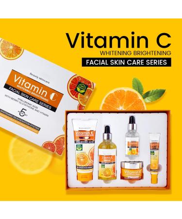 Skincare Gifts Set for Teenage Girls Vitamin C Serum for Face Anti-Aging Gift Sets for Women Pamper Gifts for Her Brightening Skin Care Sets & kits - Buy Online on GoSupps.com