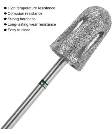 Stainless Steel Foot Nail Drill Bit - Pedicure Callus Sanding & Polishing Head - Buy Online on GoSupps.com