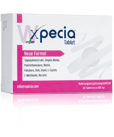 XPECIA DHT blocker with biotin and saw palm extract - Means against hair loss woman - ginko root hair vitamins saw palm - accelerate hair growth - aftercare hair transplantation - Buy Online on GoSupps.com