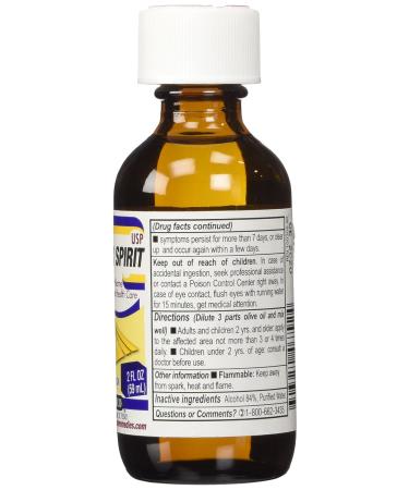 Camphor Spirit - 2oz | Humco 2432 | Pure Essential Oil | Aromatherapy & Pain Relief - Buy Online on GoSupps.com