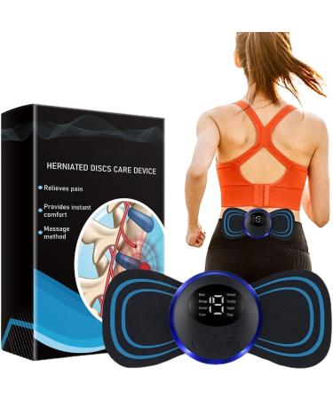 Relieve Lower Back Pain: Adjustable Lumbar Traction Device & Back Massager for Herniated Discs - Posture Correction - Buy Online on GoSupps.com