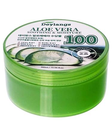 SELY Korean Cosmetics Soothing Moisture Aloe Vera Gel 10.56 Fluid Ounce 10.60 Fl Oz (Pack of 1)