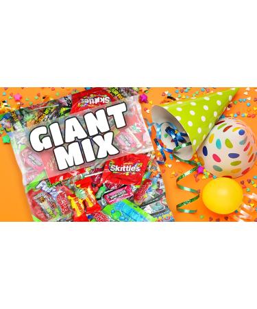 2lb Assorted Fun Size Bulk Candy Variety Pack | Individually Wrapped Pinata Stuffers & Giant Party Mix - Buy Online on GoSupps.com