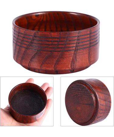 Tyenaza Wooden Shaving Soap Bowl | Vintage Razor Cleaning Foam Bowl for Men - Premium Quality & Durable - Buy Online on GoSupps.com