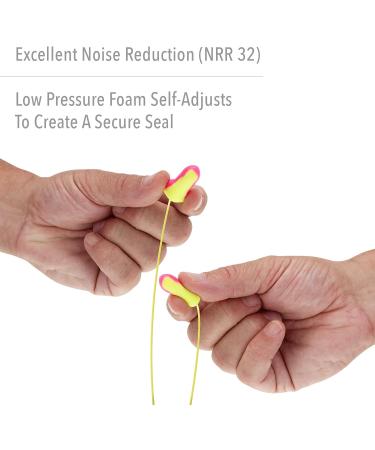 Howard Leight by Honeywell Laser Lite High Visibility Disposable Foam Earplugs  Pink/Yellow   200-Pairs (LL-1) - 3301105 - Buy Online on GoSupps.com