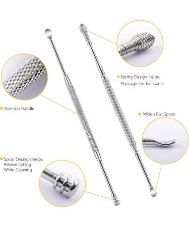 4-in-1 Ear Wax Removal Kit for Kids and Adults - Includes Lighted Tweezer and 4 Reusable Silicone Tips - Buy Online on GoSupps.com