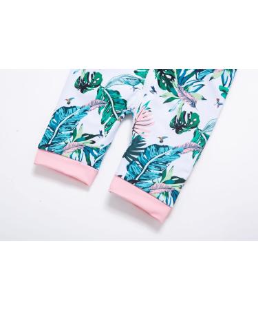 Bonverano Baby Girls Swimsuit UPF 50+ Sun Protection Banana Leaf 2-3 Years - Buy Online on GoSupps.com