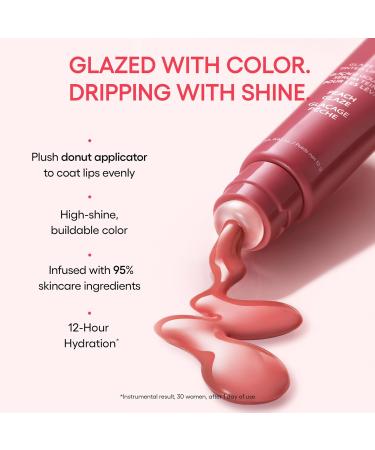 LANEIGE Glaze Craze Tinted Lip Serum: Hydrating Lip Serum for Glossy Nourished Lips with Plumping Polypeptides Raspberry Jam - Buy Online on GoSupps.com
