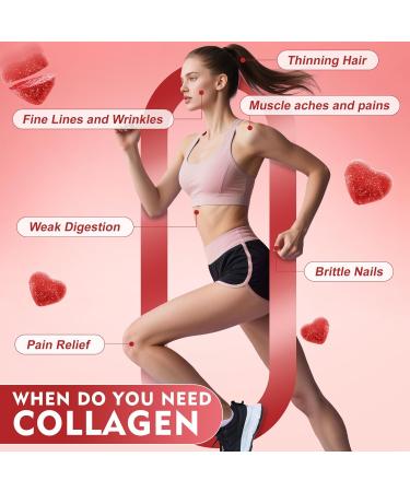 inGreens Collagen Peptides Gummies for Women - 5000mg Hydrolyzed Marine Collagen Sugar Free with Type I II III & Biotin 90 Count - Buy Online on GoSupps.com