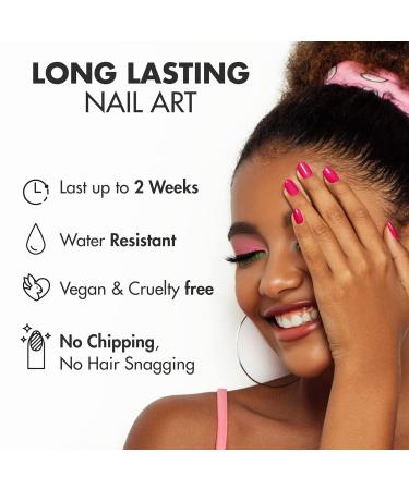 MOYOU LONDON Semi-Cured UV Gel Strips - 20 Pieces - Gradient Blush Nail Foils for Salon Quality Manicure - International Shipping Available - Buy Online on GoSupps.com