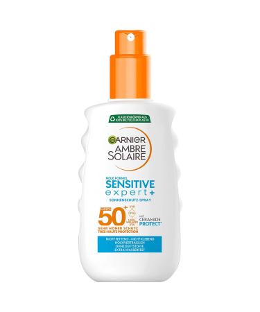 Garnier Sun Protection Spray & Milk LSF 50+ | Waterproof Residue-Free for Sensitive Skin | Lightweight Sunscreen Bundle 175ml - Buy Online on GoSupps.com