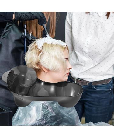 Homoyoyo Plateau Cervical pour Coloration et Permanente Cheveux Noir Plastique R utilisable pour Salon Coiffure Protection Nuque paule Usage Professionnel Domicile - Buy Online on GoSupps.com