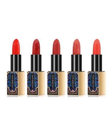 Painting Glass Week 5Pac Lipstick Set High-gloss Moisture Rich Color That Feels Like Silk On The Lips Deeply Nourishing Treatments Delivers Vivid High-gloss Color And A Velvety -lip Feel