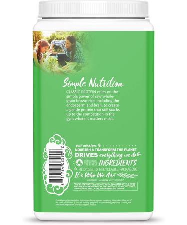 Sunwarrior Brown Rice Vegan Protein Powder - Raw Plant-Based, Gluten-Free, Low Carb, 30 Servings, 750g - Buy Online on GoSupps.com