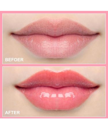Moisturizing Lip Glowy Balm - Berry Scent | Lightweight Hydrating Lip Balm for Sheer Tint | 10g Shea Butter Formula - Buy Online on GoSupps.com