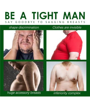 Gynecomastia Compress Patch | Male Breast Sculpting & Tightening | 24 Natural Ingredients Patches - Buy Online on GoSupps.com
