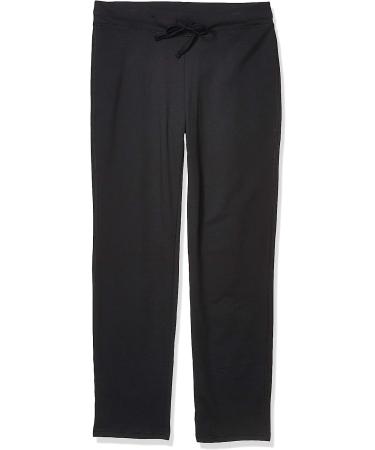 Hanes Women's French Terry Pant XL - Black | Comfortable Lounge Wear - Buy Online on GoSupps.com