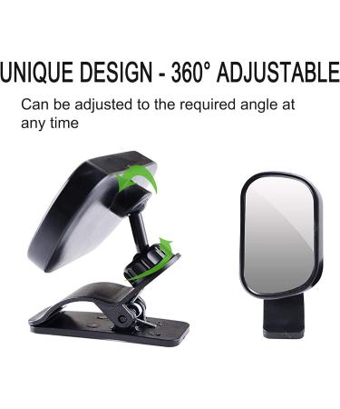 Adjustable Back Seat Baby Mirror - Safe Rear View Mirror for Children with Suction Cups | Universal Baby Car Safety Accessory - Buy Online on GoSupps.com