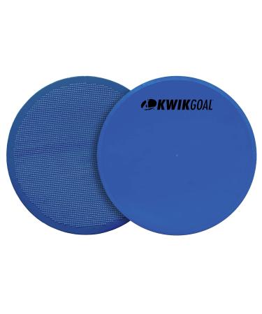 Kwik Goal Flat Round Marker (Pack of 10) Blue