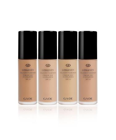 Buy Longevity Collagen Foundation SPF 20 - GA-DE COSMETICS 502 Cool Beige | International Shipping Available - Buy Online on GoSupps.com
