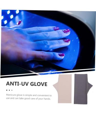 FOMIYES 2 Pairs Pink Gloves Nail Art Anti-uv Gloves Nail Uv Protection Gloves for Women Manicure Uv Gloves Uv Protection Gloves for Manicure Women Gloves Gel Thin Section Women's Nylon - Buy Online on GoSupps.com